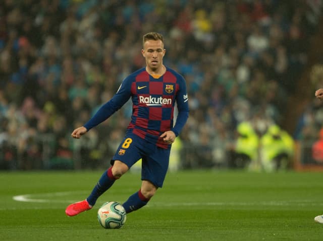 Der brasilianische Nationalspieler Arthur Melo. Der brasilianische Nationalspieler Arthur Melo.