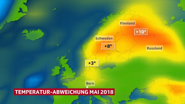 Europa-Karte, im Norden orange. Europa-Karte, im Norden orange.
