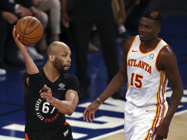 Der Genfer Clint Capela (r.). Der Genfer Clint Capela (r.).
