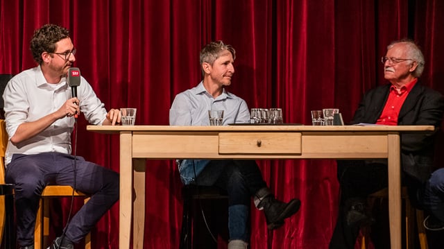 Zweite Runde: Heinz Däpp, Matthias Baumer, Joël Hafner