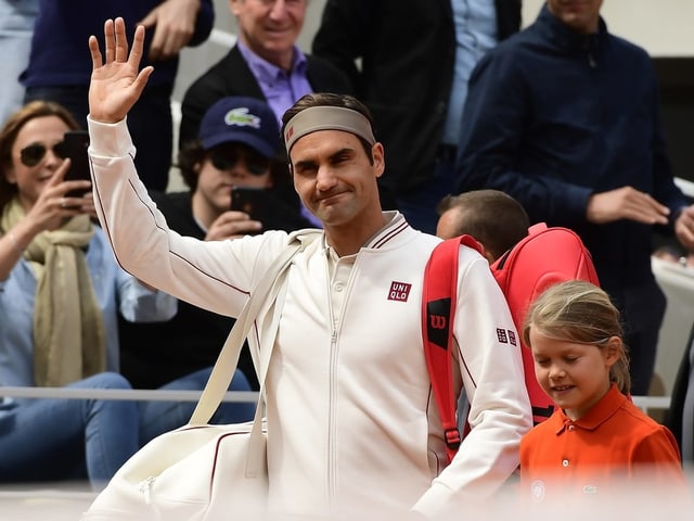 Tennisspieler Roger Federer Tennisspieler Roger Federer