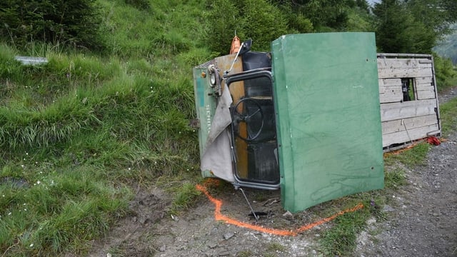 Purtret dal vehichel agricul che sa dersch. Purtret dal vehichel agricul che sa dersch.