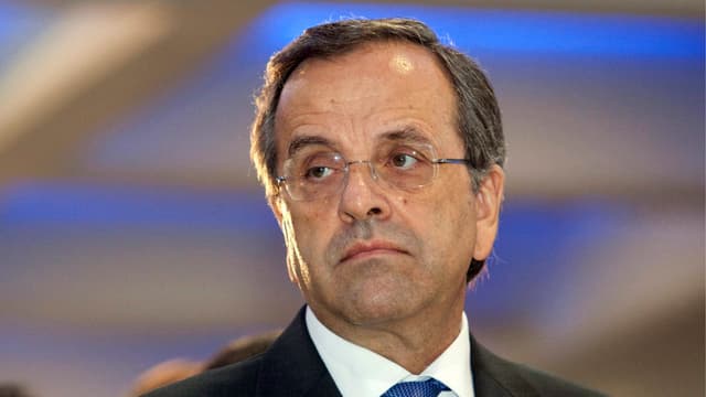 Griechenlands Premier Samaras. Griechenlands Premier Samaras.