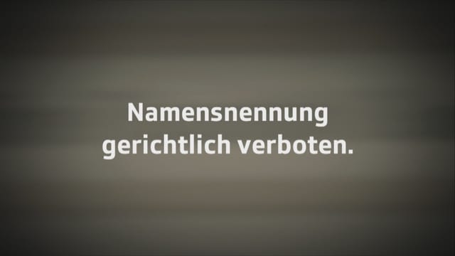 Keine Namensnennung in der Sendung erlaubt Keine Namensnennung in der Sendung erlaubt