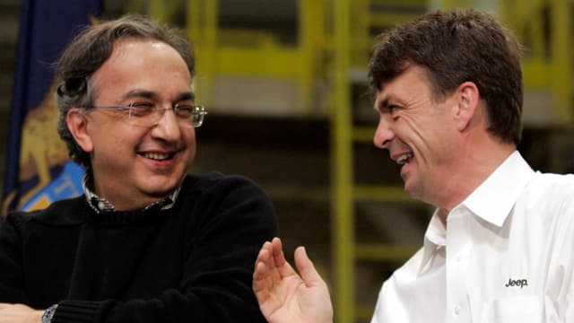 Sergio Marchionne und Mike Manley Sergio Marchionne und Mike Manley