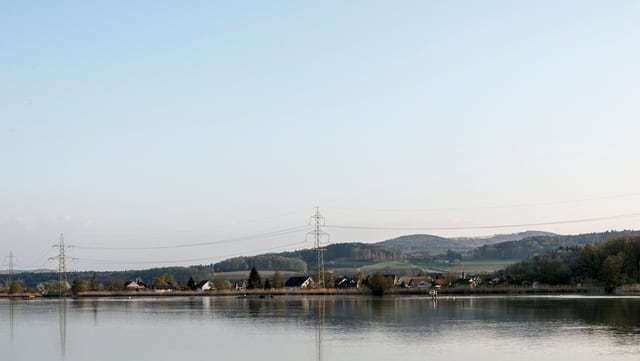 Klingnauer Stausee. Klingnauer Stausee.