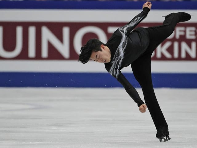 Eiskunst-Weltmeister Nathan Chen. Eiskunst-Weltmeister Nathan Chen.