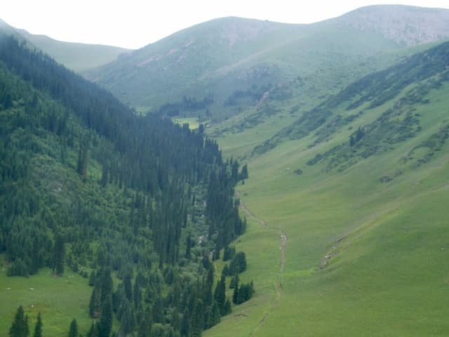 Wanderpfade im Gebirge Wanderpfade im Gebirge