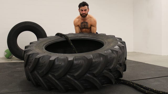 Andranik Hakobyan in seinem Gym Andranik Hakobyan in seinem Gym