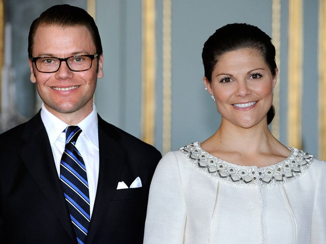 Prinz Daniel und Kronprinzessin Victoria. Prinz Daniel und Kronprinzessin Victoria.