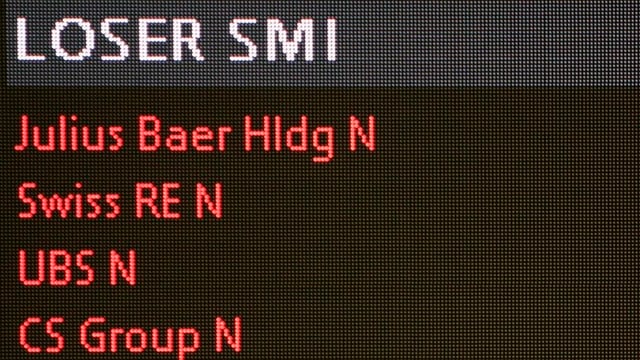 SMI Verlierer. SMI Verlierer.