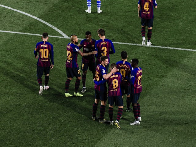 Barcelona jubelt Barcelona jubelt
