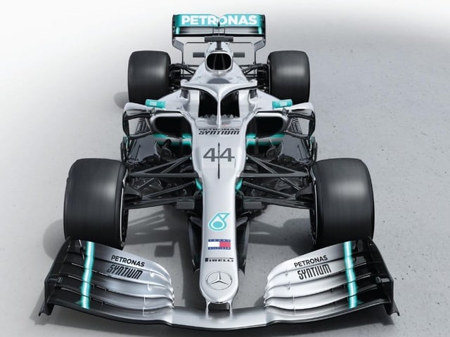 Der «W10» von Mercedes.