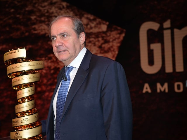Giro-Direktor Mauro Vegni. Giro-Direktor Mauro Vegni.
