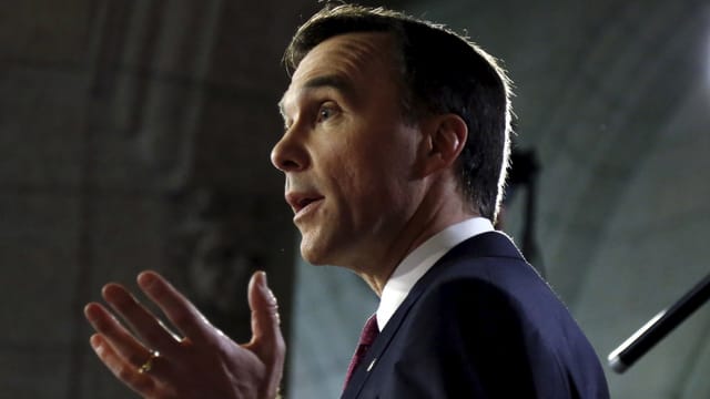 Kanadischer Finanzminister Bill Morneau. Kanadischer Finanzminister Bill Morneau.