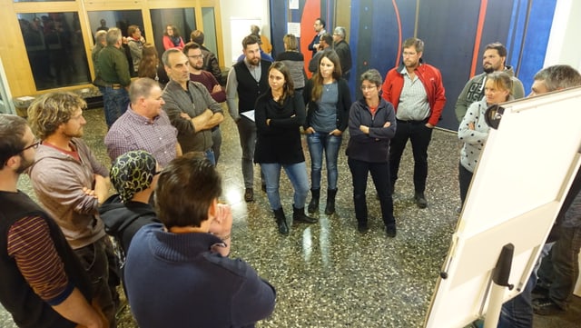 Quatter gruppas da lavur han elavurà ideas per il futur. Quatter gruppas da lavur han elavurà ideas per il futur.