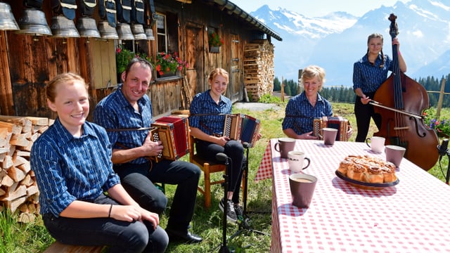 Familie Steuri aus Grindelwald BE Familie Steuri aus Grindelwald BE