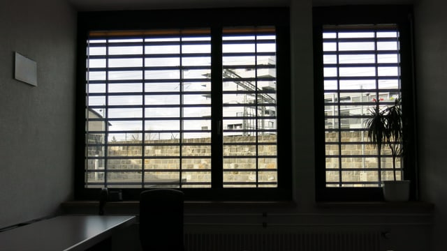 Vergittertes Fenster Vergittertes Fenster