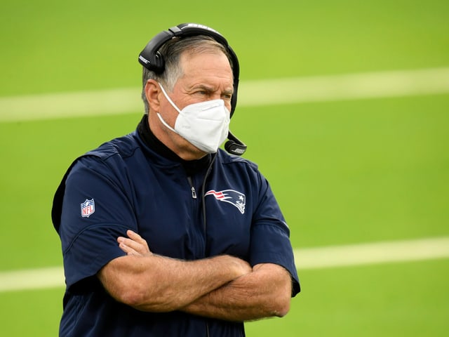 Trainer-Legende Bill Belichick. Trainer-Legende Bill Belichick.