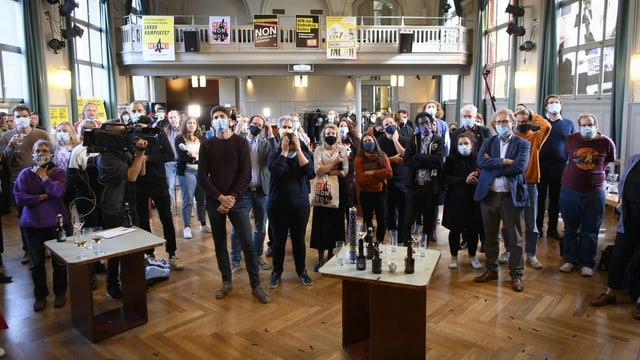 Parlamentarier und Sympathisantinnen des Nein-Lagers Parlamentarier und Sympathisantinnen des Nein-Lagers