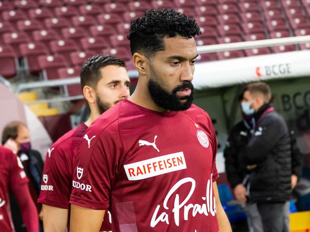 Die Spieler von Servette. Die Spieler von Servette.