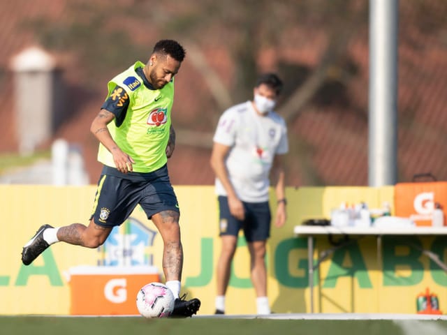 Neymar im Training Neymar im Training