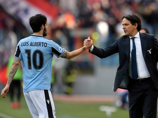Luis Alberto; Simone Inzaghi, Lazio Luis Alberto; Simone Inzaghi, Lazio