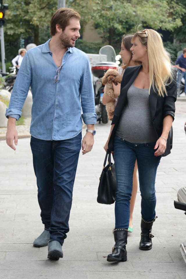Tommaso Trussardi und Michelle Hunziker Tommaso Trussardi und Michelle Hunziker
