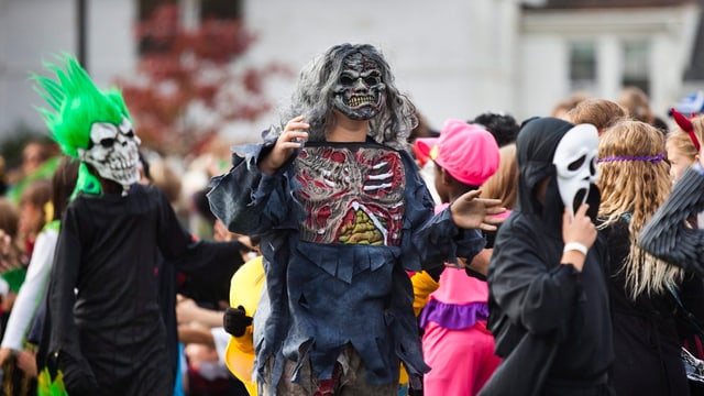 Kinder an Halloween Kinder an Halloween