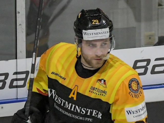 Leon Draisaitl mit Zahnschutz