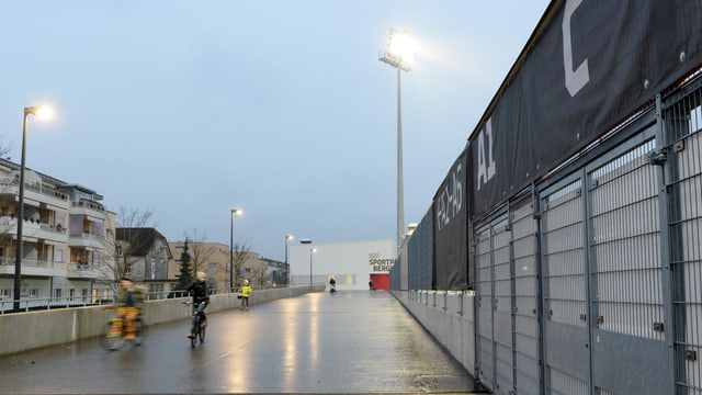 Das Heimstadtion des FC Wil. Das Heimstadtion des FC Wil.