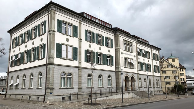 Das Gemeindehaus in Herisau von aussen. Das Gemeindehaus in Herisau von aussen.