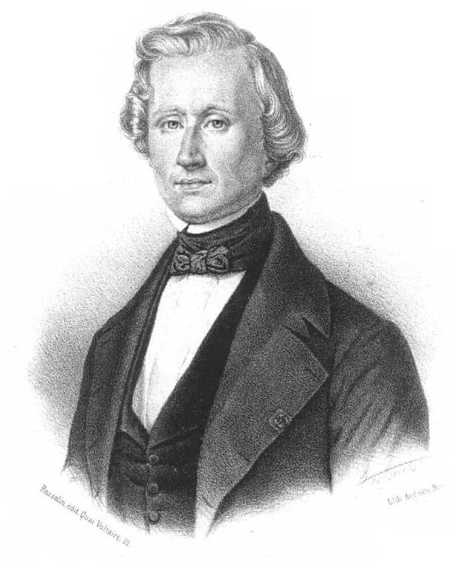 Portrait von Urbain Le Verrier Portrait von Urbain Le Verrier