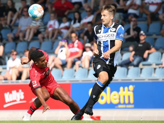 Cédric Brunner bei einem Spiel