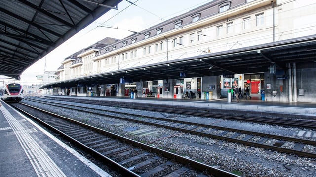 Bahnhof in Lausanne Bahnhof in Lausanne