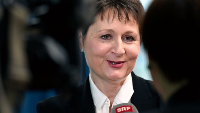 Franziska Roth nach ihrer Wahl Franziska Roth nach ihrer Wahl