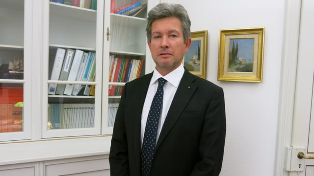 Kantonsgerichtspräsident Marius Wiegandt im Gespräch (8.11.2016)