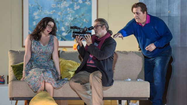 Szene aus «Il turco in Italia» Zürcher Opernhaus Szene aus «Il turco in Italia» Zürcher Opernhaus