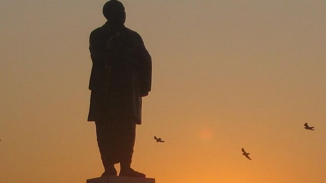 Die Statue von Sardar Patel. Die Statue von Sardar Patel.