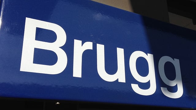 SBB-Schild Brugg SBB-Schild Brugg