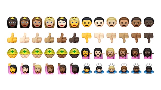 So sollen Apples neue Emojis aussehen. So sollen Apples neue Emojis aussehen.