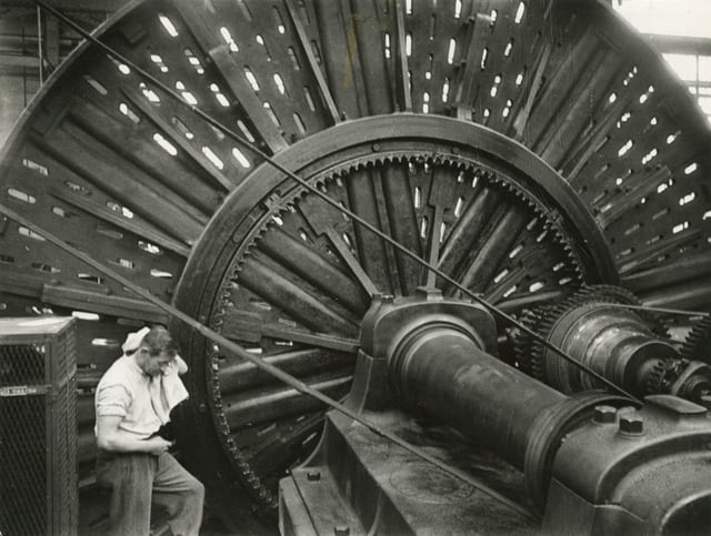 Drehbank, Maschinenfabrik Oerlikon, 1949 Drehbank, Maschinenfabrik Oerlikon, 1949