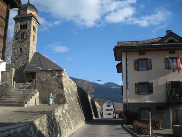 Waltensburg/Vuorz en Surselva Waltensburg/Vuorz en Surselva