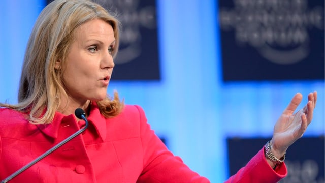 Helle Thorning-Schmidt beim WEF Helle Thorning-Schmidt beim WEF