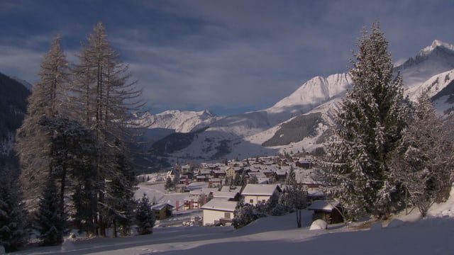 Sedrun im Winter 2016 Sedrun im Winter 2016