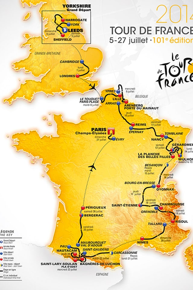 Die Tour de France 2014 Die Tour de France 2014
