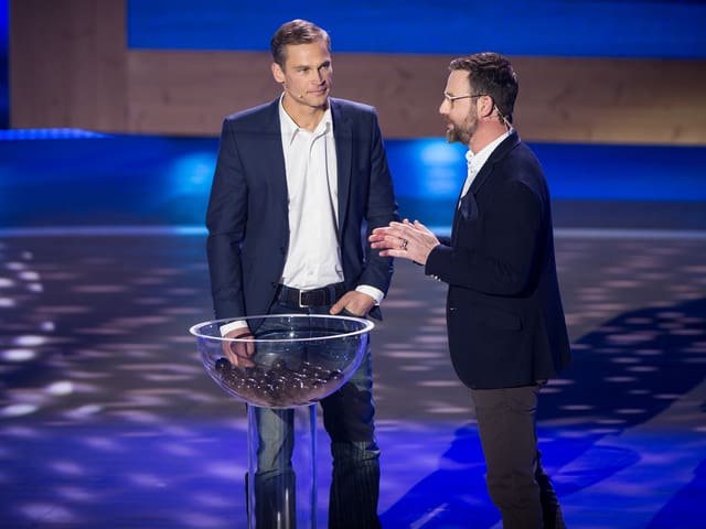 Renzo Blumenthal und Nik Hartmann.