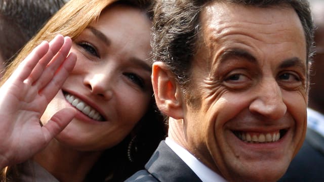 Carla Bruni und Nicolas Sarkozy Carla Bruni und Nicolas Sarkozy