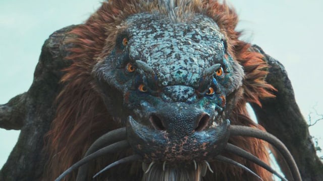 Ein Monster aus dem Film. Ein Monster aus dem Film.