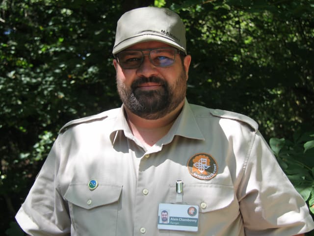 Alain Chambovery sorgt in der Reinacher Heide für Ordnung. Alain Chambovery sorgt in der Reinacher Heide für Ordnung.